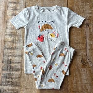 NWOT Carter’s Brunch Squad Pajamas 3t